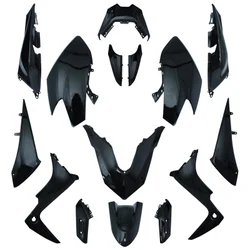 FAIRINGS/BODY PARTS FOR MAXISCOOTER YAMAHA 530 TMAX 2017>2019 GLOSS BLACK (17 PARTS KIT)  -P2R-