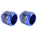 ECROU PROTECTION ANTICHUTE FIXATION MOYEU POUR TROTTINETTE KUKIRIN G2 MASTER/SMARTGYRO RYDER METAL BLEU  -SELECTION P2R-
