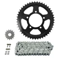 KIT CHAINE ADAPTABLE SUZUKI 600 GSX F 1998>2006  530  15x47  (DIAM COURONNE 87/110/10.5)  (DEMULTIPLICATION ORIGINE)  -AFAM-