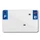LICENSE PLATE FOR MOTORBIKE TIFLEX ALU PRE DRILLED 210x130 DEP. 42 BLANK (SOLD PER 10)