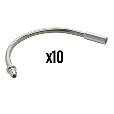 COUDE V-BRAKE ELVEDES 90- INOX (VENDU PAR 10)