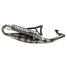 POT SCOOT YASUNI R VERNI POUR MBK 50 NITRO, OVETTO/YAMAHA 50 AEROX, NEOS/MALAGUTI 50 F12/APRILIA 50 SR  (SILENCIEUX CARBONE/KEVLAR)  -TUB902CK-