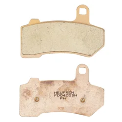 BRAKE PADS NEWFREN FOR HARLEY DAVIDSON 1130 V-ROD 2006>  Front/Rear, 1690 STREET GLIDE 2010> Front   1690 ULTRA GLIDE 2009>2013 Front   (L 92mm - H 58.5mm - thk 7mm)  (FD0405SH)  (CUSTOM SINTERED)