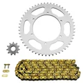 CHAIN AND SPROCKET KIT FOR PEUGEOT 50 XR6 2001>2007 420  12x52 (BORE Ø 108mm) (OEM SPECIFICATION)  -AFAM-
