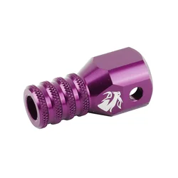 EMBOUT SELECTEUR DE VITESSE VOCA RACING MINARELLI 50 AM6/BETA 50 RR/RIEJU 50 MRT/SHERCO 50 SM-R, SE-R ALU CNC VIOLET