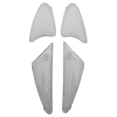 CABOCHON CLIGNOTANT SCOOT ADAPTABLE PEUGEOT 50 BUXY, ZENITH, SPEEDAKE  AV+AR TRANSPARENT (x4)  -REPLAY-