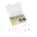 FUSIBLE ROND EN VERRE + CERAMIQUE de 1 à 40A  (ASSORTIMENT)  (COFFRET 340 PIECES)  -P2R-