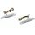 ECLAIRAGE DECO REPLAY BARETTE A LEDS BLANCHES (L 60mm / H 8mm / L 9mm) (LA PAIRE) **