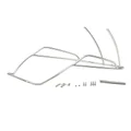 BARRES DE PROTECTION ARRIERE CHROMEE ORIGINE PIAGGIO 125-250-300 VESPA GTS 2022>  -1B010094-