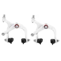 BRAKE CALIPER- FOR ROAD BIKE/FIXIE NEWTON -ALUMINIUM- PAINTED WHITE FOR 700 WHEEL (PAIR)