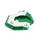SIDE STAND EXTENSION FOR KAWASAKI 900 Z900, 650 Z650 GREEN  -AVOC-