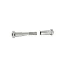 AXE/VIS GOUPILLE D'ARBRE PLIANT POUR TROTTINETTE XIAOMI MIJIA M365 CHROME (VENDU A L'UNITE)  -SELECTION P2R-