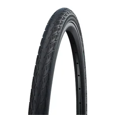 PNEU CITY/VTC 700 X 38 SCHWALBE DELTA CRUISER PLUS NOIR TR (40-622) RENFORT FLANC REFLEX