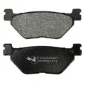 BRAKE PADS NEWFREN FOR YAMAHA 900 TDM 2002>2014 Rear 1300 FJR 2003> Rear 950 XV BOLT 20014>2018 Rear 1700 XV WARRIOR 2003>2004 Rear  (L 100mm - H 39mm - thk 9.5mm)  (FD0345BT)  (TOURING ORGANIC)