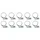 WORM DRIVE HOSE CLAMP 12X20 - WIDTH 9 mm - 10 IN A PACK.- P2R SELECTION