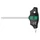 CLE TORX MANCHE EN T WERA 467 HEX PLUS T25x100mm NOIR/VERT (VENDU A L'UNITE)  -MARQUE ALLEMANDE POUR LES ATELIERS-