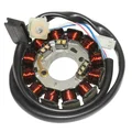 STATOR ALLUMAGE 50 A BOITE ADAPTABLE MINARELLI 50 AM6/BETA 50 RR 2013>2020/YAMAHA 50 TZR 2003>2011>/MBK 50 X POWER 2003>2011> (12 POLES - BROCHE 4 FILS)  -P2R-