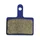 PLAQUETTE DE FREIN VTT SHIMANO DEORE M515/M525/M475/M495/M486 (NEWTON SEMI-METAL) BOX DE 25 PAIRES