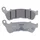 PLAQUETTE DE FREIN NISSIN POUR HONDA 125 SHi 2009> AV, 125 SILVER WING 2007> AV, 300 SH 2007> AV, 700 INTEGRA 2012> AV / SUZUKI 125 BURGMAN 2007> AV  (2P-308NS) (SEMI METAL)
