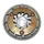 JOUE FIXE DE POULIE MOTRICE ORIGINE PIAGGIO 125 MP3 2007>, BEVERLY 2005>, X8 2004>, X9 2003>, X10 2012>, X-EVO 2007>, VESPA GTS 2007>/GILERA 125 NEXUS 2007>, RUNNER 4T 2005>/APRILIA 125   -845607-