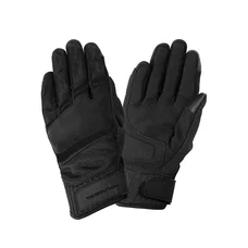 GLOVES- SPRING/SUMMER TUCANO FOR LADY- PENNA BLACK  T 6,5 (XS)  (APPROVED EN13594:2015CE) (TOUCH SCREEN FUNCTION)