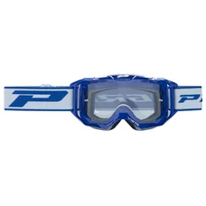 MASQUE/LUNETTES CROSS PROGRIP 3303 TR VISTA BLEU ECRAN TRANSPARENT ANTI-RAYURES/ANTI U.V./ANTI-BUEE (HOMOLOGUE CE-EN-N° AC-96025 REV.2)