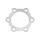 ENTRETOISE / RONDELLE POUR DISQUE 6 TROUS INOX 304L EPAISSEUR 2mm
