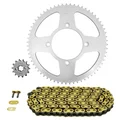 KIT CHAINE ADAPTABLE BETA 125 RR LC 2010>2020, RR ENDURO 2011>2020  428  14x63  (DIAM COURONNE 100/120/8.5/16)  (DEMULTIPLICATION ORIGINE)  -AFAM-