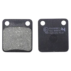 PLAQUETTE DE FREIN NEWFREN POUR PEUGEOT 50 VIVACITY 2008>  (FD0080BE)  (ELITE ORGANIQUE)