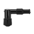 SPARK PLUG CAP - P2R RESIN - 90° ANGLED - BLACK