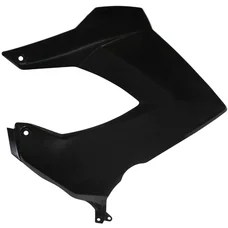 CARENAGE/CACHE RESERVOIR 50 A BOITE ADAPTABLE DERBI 50 SENDA 1994>2010 NOIR BRILLANT GAUCHE  -P2R-