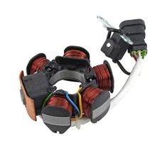 STATOR ALLUMAGE SCOOT ADAPTABLE MOTEUR APRILIA 50 SR MOTARD 2013>2018 (6 PÔLES) (OEM: 639865/830296)  -MAGNETI MARELLI-