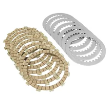 CLUTCH DISC KIT FOR MOTORBIKE YAMAHA 250 WR 1998>2000, 250 YZ 1993>, 450 YZ F 2007>2010  (F1864AC)  (OE STANDARD KIT)  -NEWFREN-