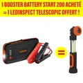 BATTERY BOOSTER (JUMP STARTER) OSRAM BATTERY START 200 (12V, 6000 mAh) for Motorbike, scooter, cars….