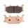 BRAKE PADS SET (2 pads) CL BRAKES FOR YAMAHA 600 FAZER 2004>2007, 600 DIVERSION 2009>, 1100 VIRAGO, 1100 XVS 2000, 125 TDR, 125 TZR, 400 XJR Front  - (2546 A3+ TOURING SINTERED)