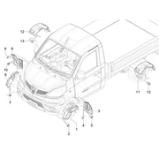 Logement roue-Garde-boue