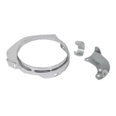 CACHE COURROIE CYCLO ADAPTABLE MBK/MOTOBECANE 88, 881 CHROME (AVEC PATTE DE FIXATION)  -SELECTION P2R-