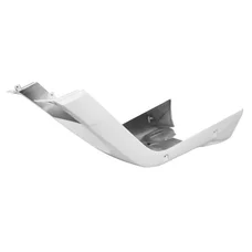 MOLE SIDE COVER FOR SCOOT   MBK 50 BOOSTER 2004>/YAMAHA 50 BWS 2004> GLOSS WHITE- SELECTION P2R