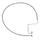 FRONT BRAKE HOSE "PIAGGIO GENUINE PART" APRILIA 1000 RSV-4  -859898-