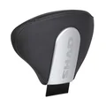DOSSERET DE SELLE SHAD ARGENT AVEC LOGO (VENDU SANS FIXATION)  (D0RP05)