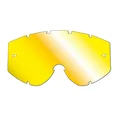 ECRAN MASQUE/LUNETTES CROSS PROGRIP POUR MODELE 3200-3201-3204-3301-3450 JAUNE MULTICOUCHES MIROIR - ANTI-BUEE/ANTI-RAYURES/ANTI-U.V.