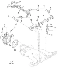 Corps papillon et injecteurs
