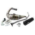 POT 50 A BOITE VOCA CROSS ROOKIE POUR DERBI 50 SENDA, SENDA DRD/APRILIA 50 RX, SX (PASSAGE HAUT - SILENCIEUX ALU NOIR)