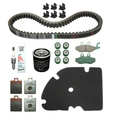 KIT ENTRETIEN MAXISCOOTER ORIGINE PIAGGIO 250 MP3 LT 2008>2009 (AVEC PLAQUETTES DE FREIN)  -1R000381-