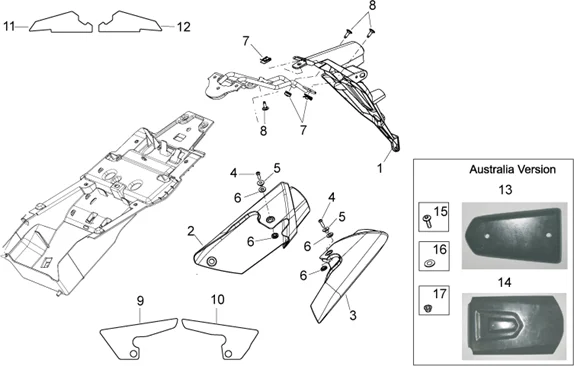 Carrosserie posterieure III