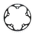 PLATEAU ROUTE 5BRA D.130 STRONGLIGHT 48DTS EXTERIEUR NOIR ALU 7075 TYPE SHIMANO  9/10V.