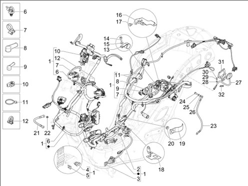 Faisceau de câbles principal