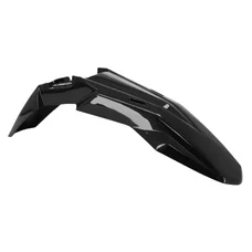 FRONT MUDGUARD FOR DERBI 50 SENDA XTREME 2018>/GILERA 50 RCR 2018>, SMT 2018>/APRILIA 50 SX 2018> GLOSS BLACK
