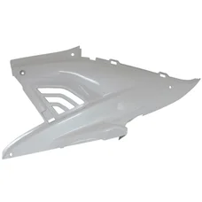 CARENAGE/CAPOT MOTEUR SCOOT ADAPTABLE MBK 50 NITRO 1997>2012/YAMAHA 50 AEROX 1997>2012 BLANC BRILLANT GAUCHE  -P2R-