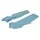 SIDE COVER (ENGINE) FOR MOPED MBK 88, 881 BLUE BASE TO BE PAINTED (PAIR)  -SELECTION P2R-